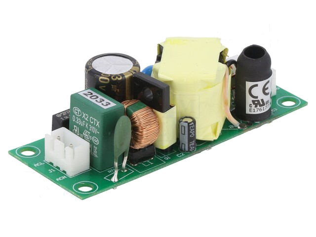 Voedingseenheid: schakelende; open; 25W; 90÷264VAC; 24VDC; 1,05A Voedingseenheid: schakelende; open; 25W; 90÷264VAC; 24VDC; 1,05A